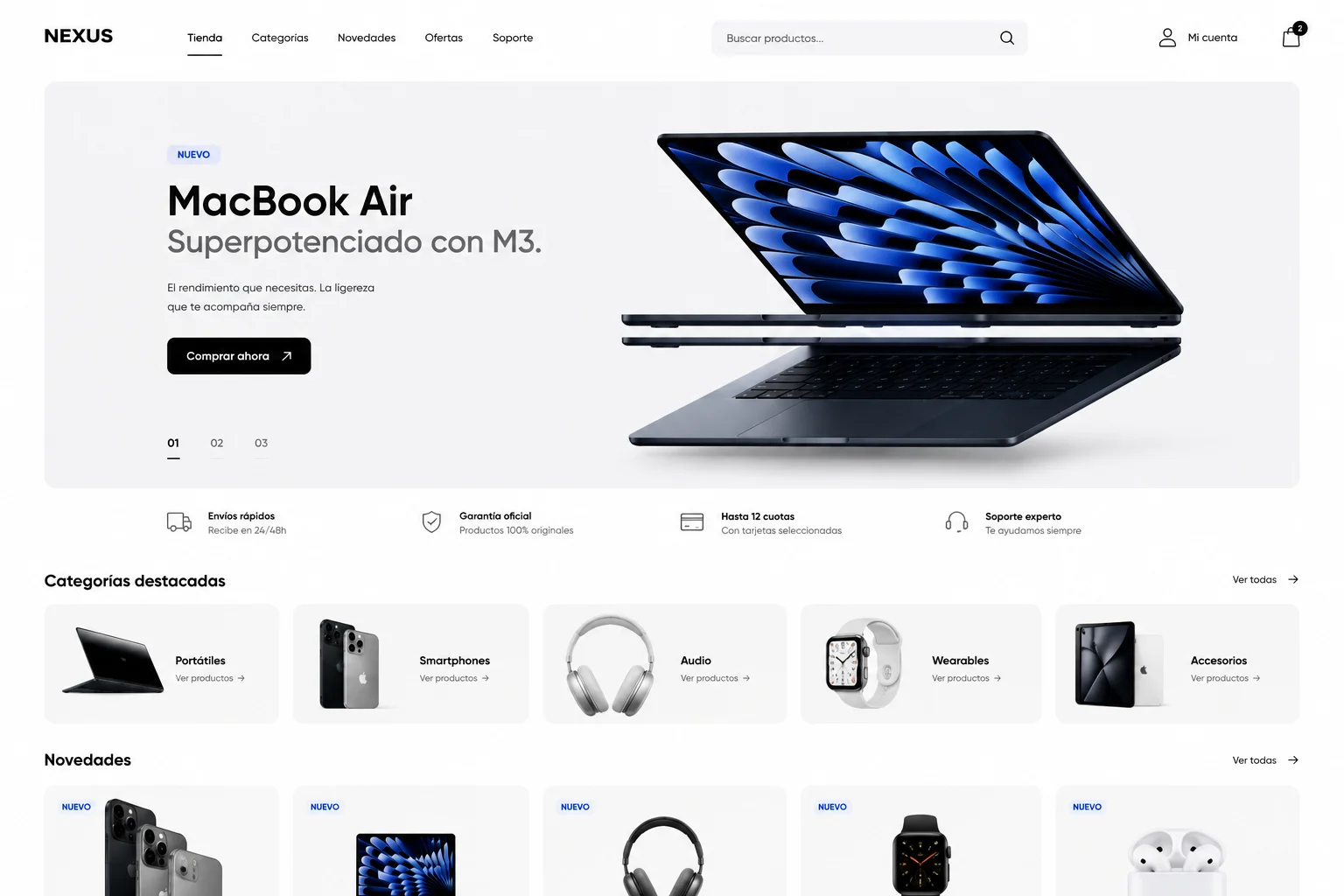 Pantalla de sitio web mostrando banner de cookies con opciones de consentimiento granular según LOPDP