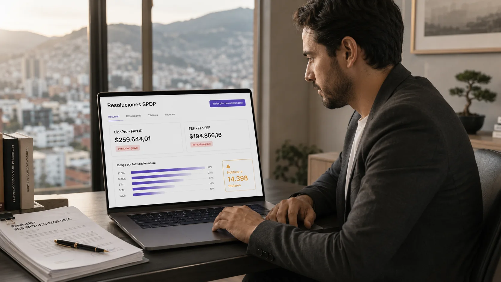 Resolución de la SPDP con sanción a aplicaciones móviles por mal tratamiento de datos personales