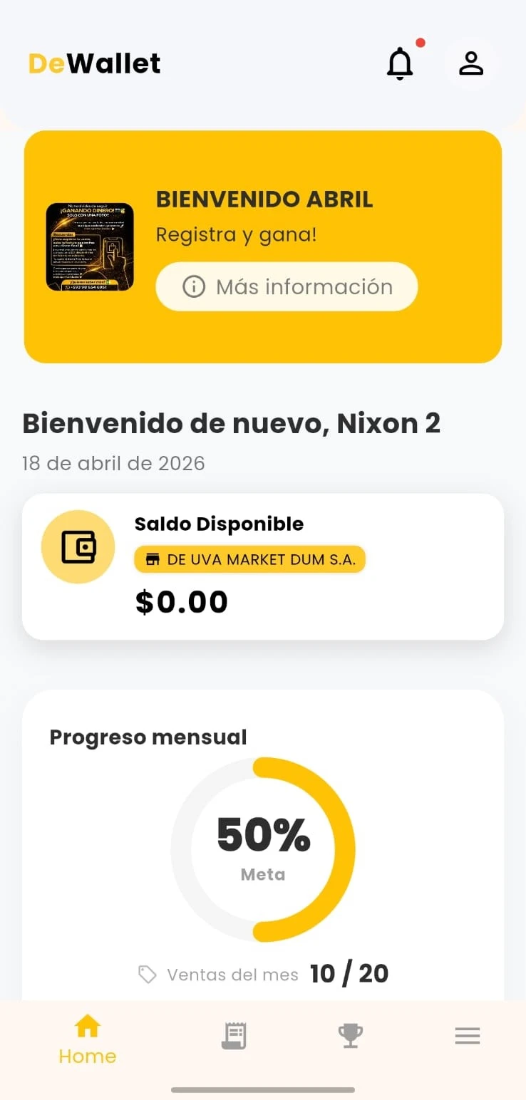 DeWallet screenshot 2