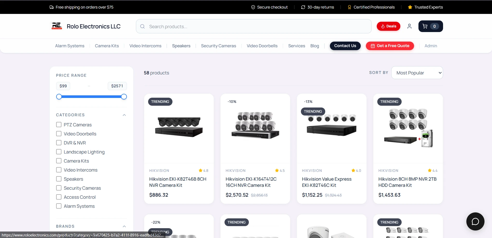 Rolo Electronics screenshot 1